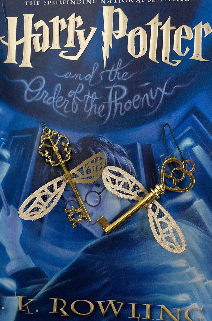 Harry Potter Flying Key Ornaments