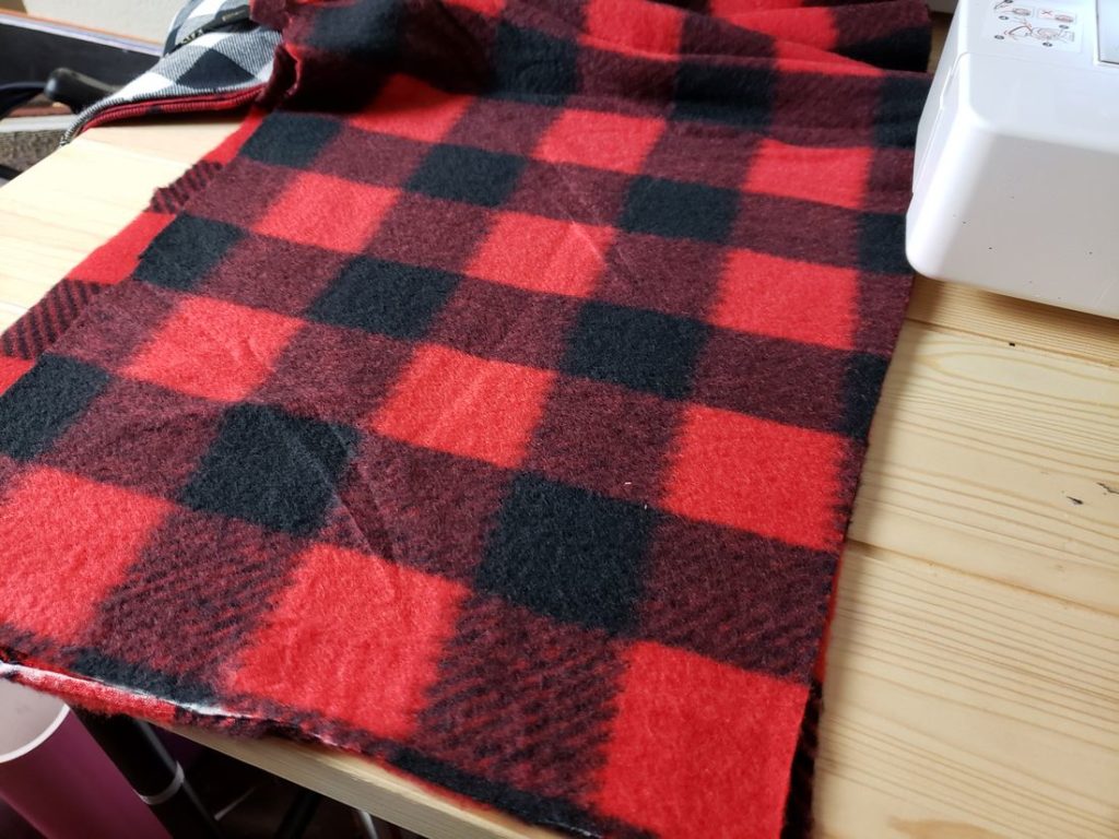 Fleece Buffalo Plaid Hand Warmers