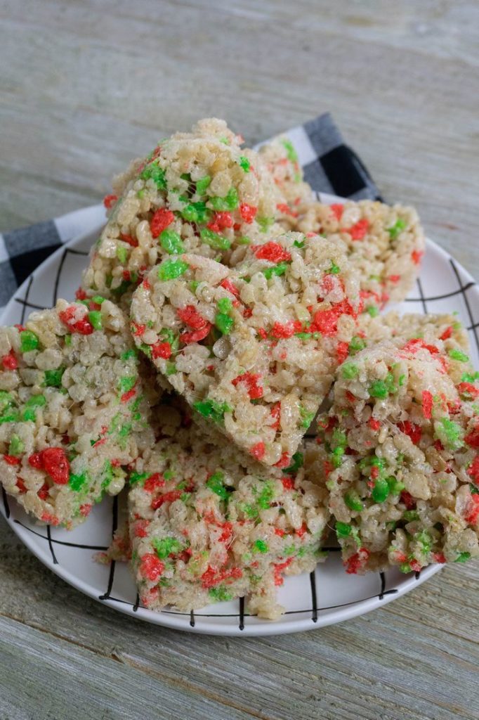 Rice Krispie Heart Holiday Treats