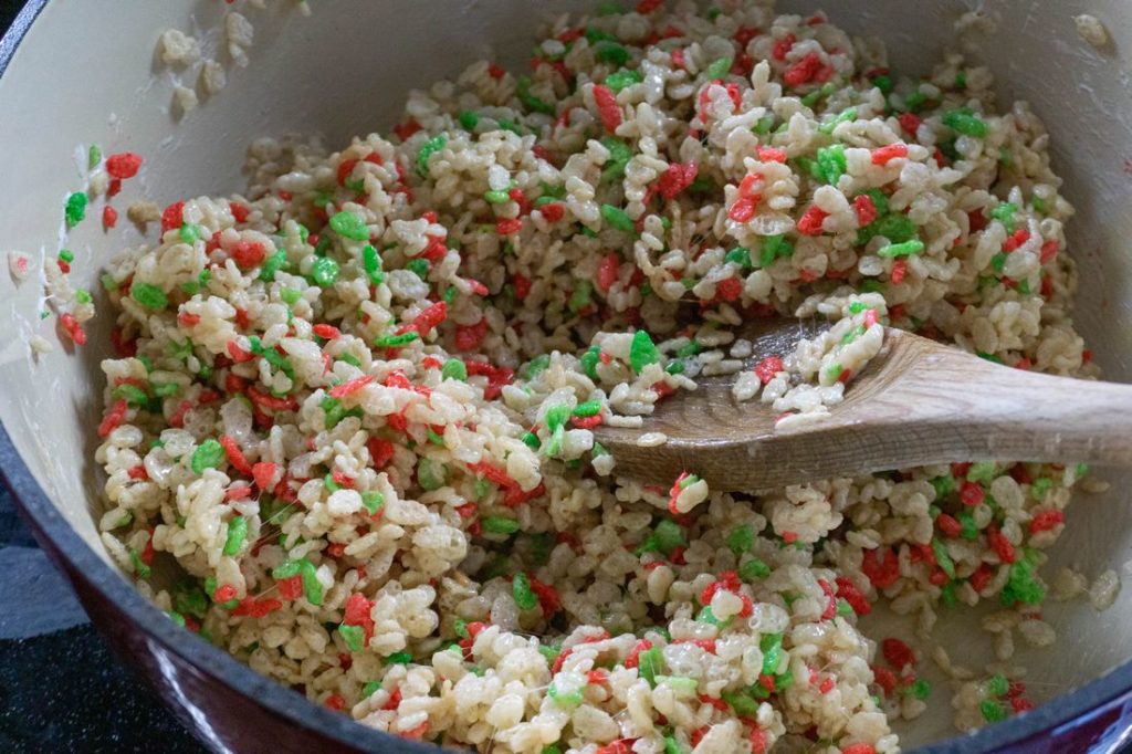 Rice Krispie Heart Holiday Treats