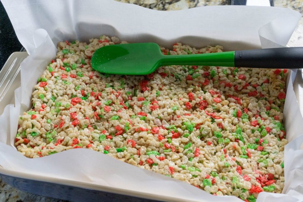 Rice Krispie Heart Holiday Treats