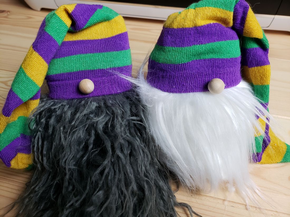 Mardi gras gnomes  mooshu jenne Mardi gras gnomes  mooshu jenne
