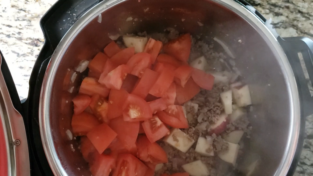 Instant Pot Hamburger Soup