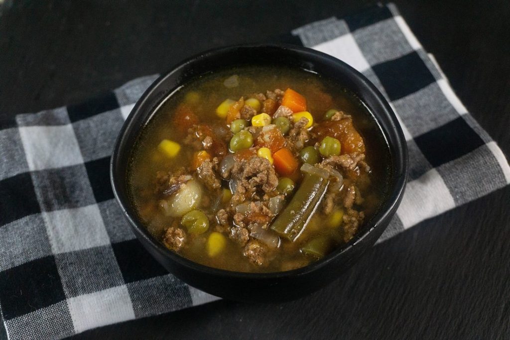 Instant Pot Hamburger Soup