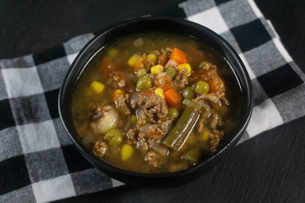 Instant Pot Hamburger Soup