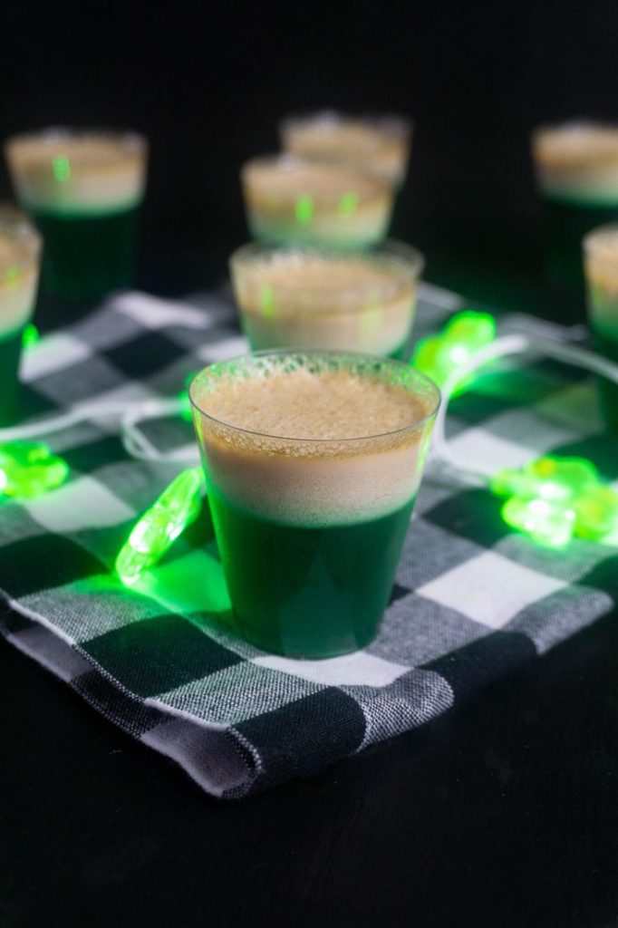 St. Patrick's Day Bailey's Jello Shots