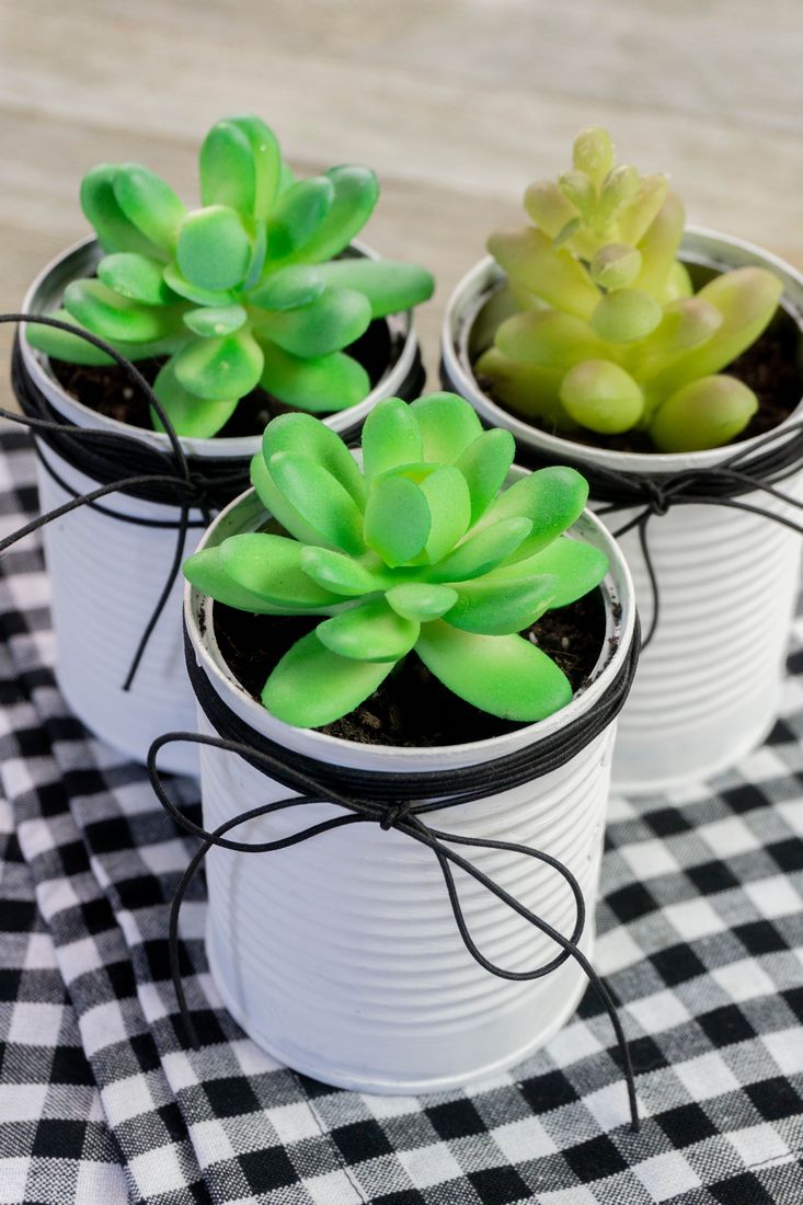 Farmhouse Tin Planters