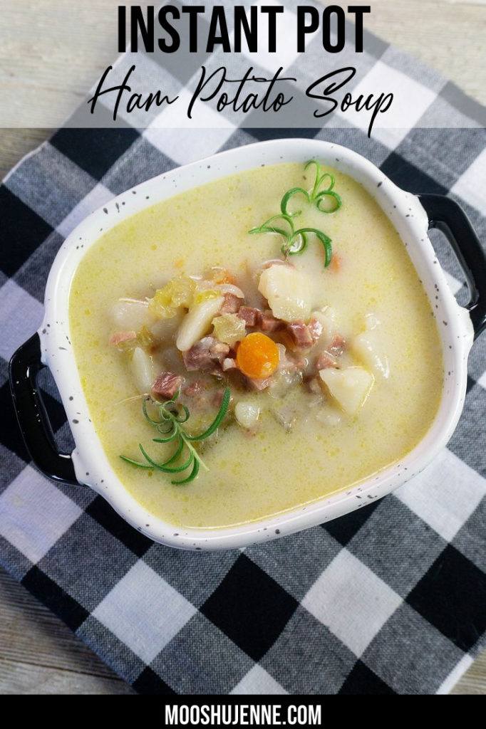 Instant Pot Ham Potato Soup