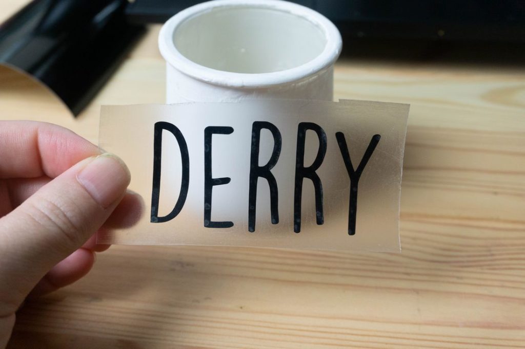 Derry Vinyl Sticker