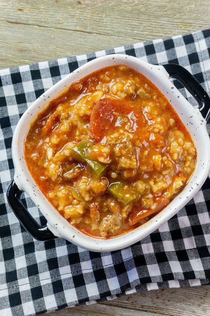 Instant Pot Czech Stuffed Pepper Soup