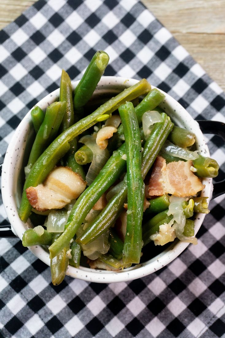 Instant Pot Bacon Green Beans