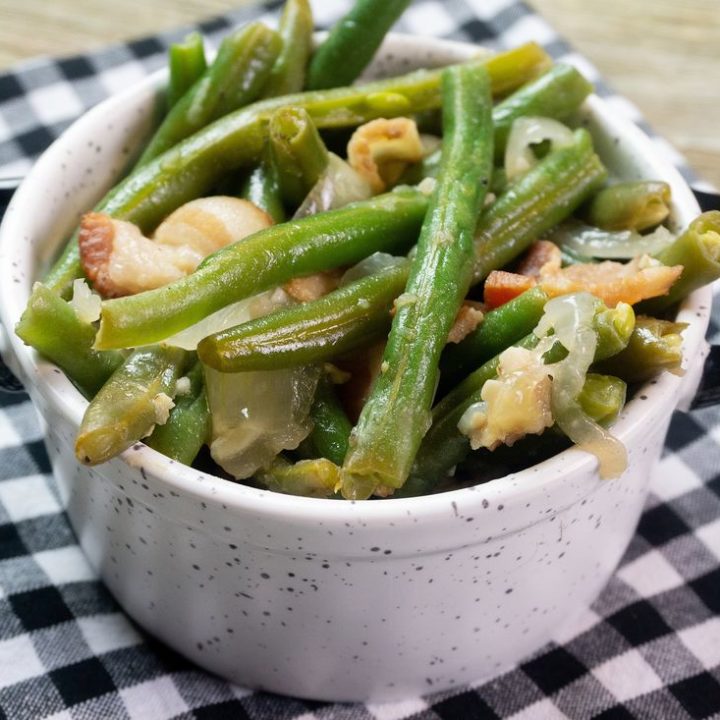 Instant Pot Bacon Green Beans Mooshu Jenne