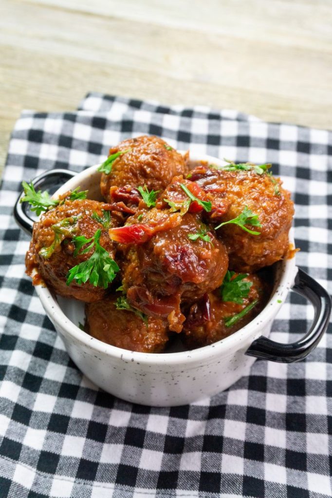 Instant Pot Cranberry Orange Barbecue Meatballs