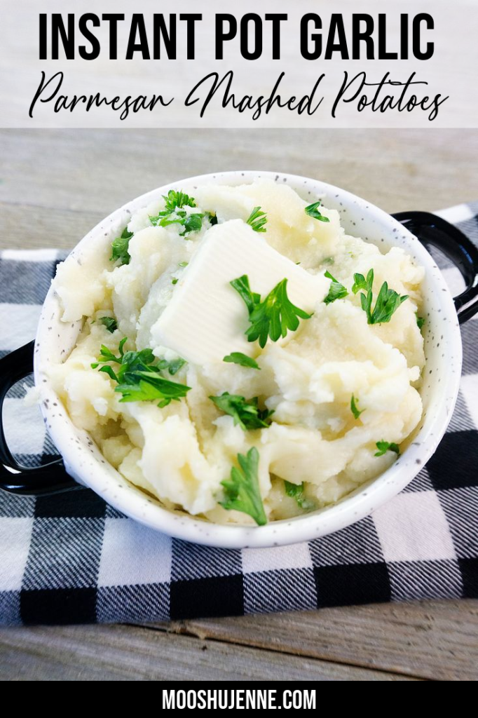 Instant Pot Garlic Parmesan Mashed Potatoes