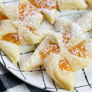 Finnish Apricot Pinwheel Cookies