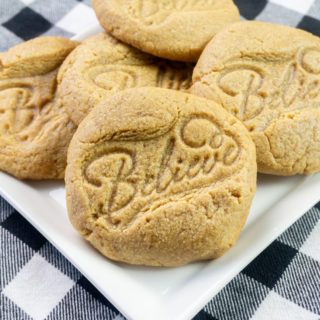 Gluten Free Peanut Butter Believe Cookies