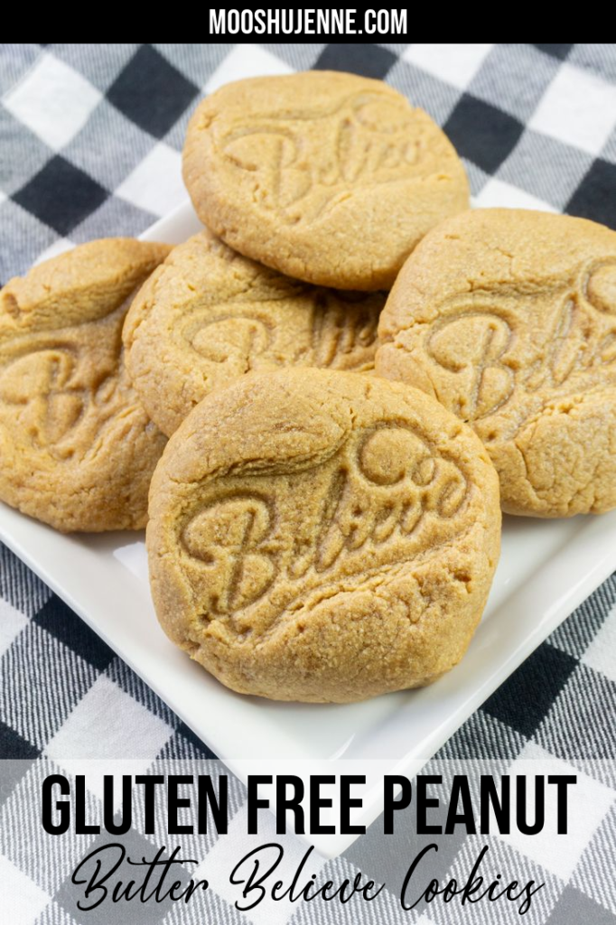 Gluten Free Peanut Butter Believe Cookies