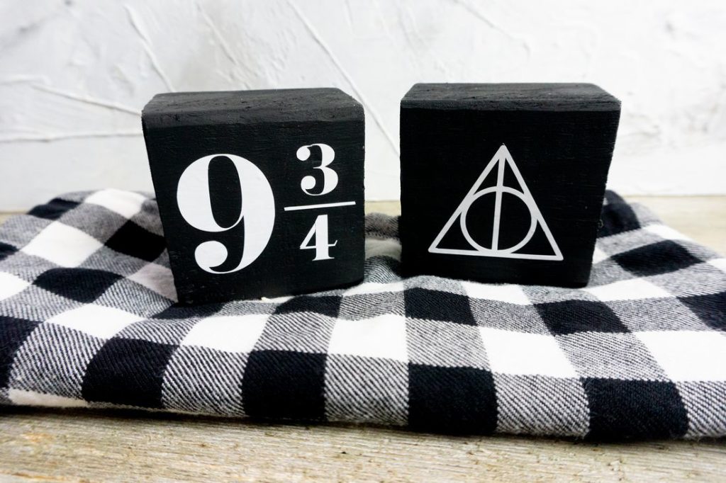 Harry Potter Wood Cricut Signs