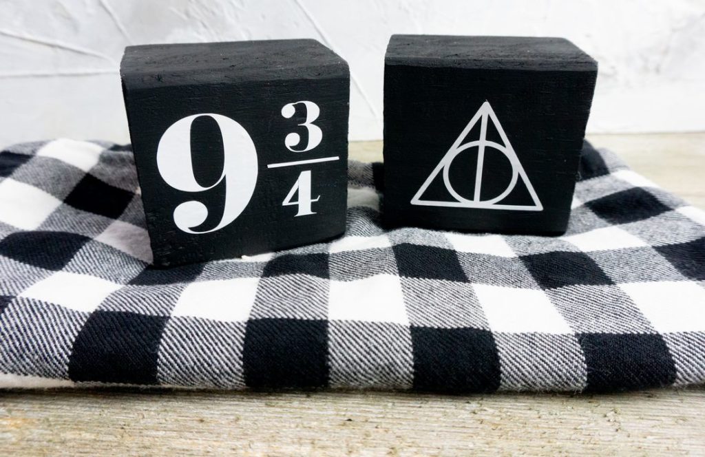 Harry Potter Wood Cricut Signs