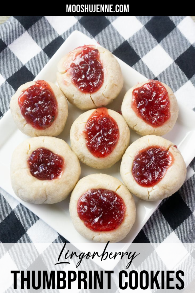 Lingonberry Thumbprint Cookies