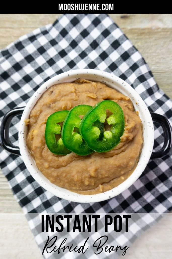 Instant Pot Refried Beans Pinterest Pin