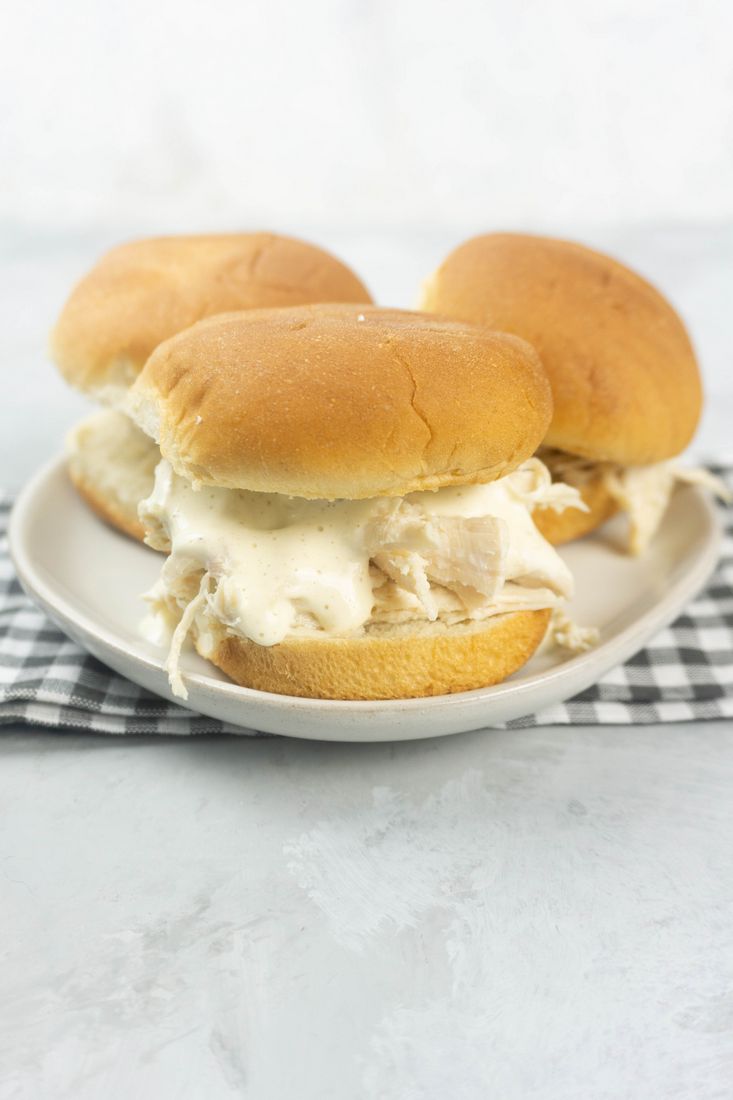 Instant Pot Alabama White Sauce Sliders