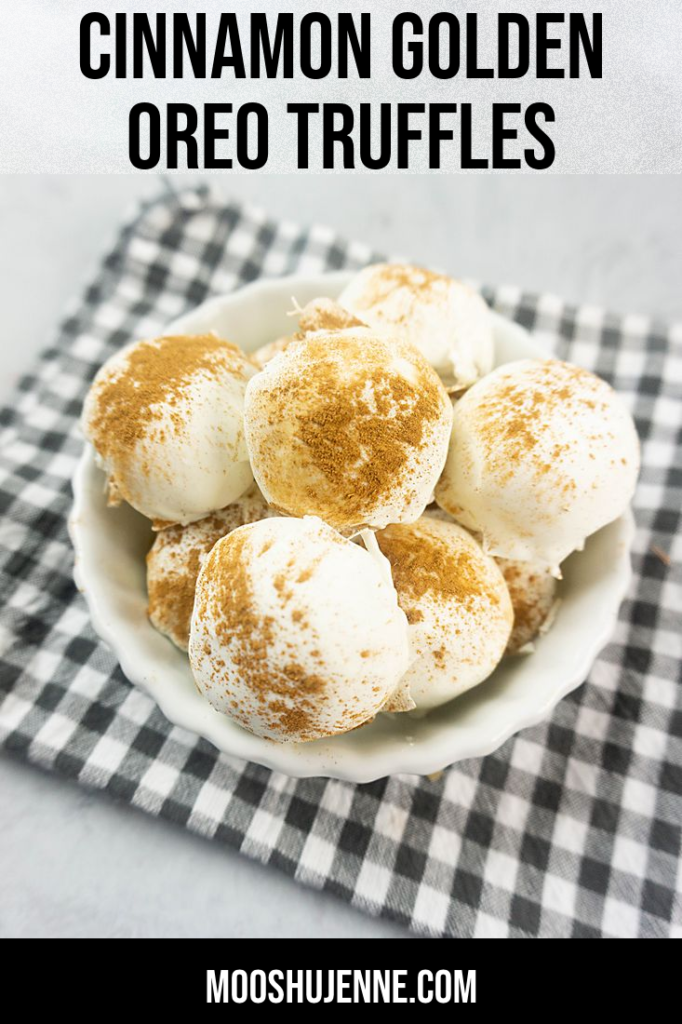 Cinnamon Golden Oreo Truffles