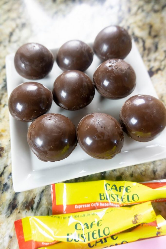 chocolate espresso bombs 