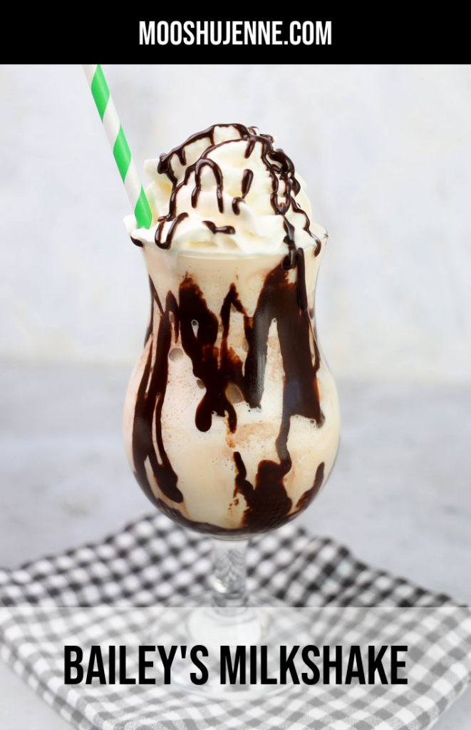This is our version of the Bailey's Milkshake full of Bailey's Irish cream and vanilla ice cream. Topped with Ghirardelli's chocolate syrup.