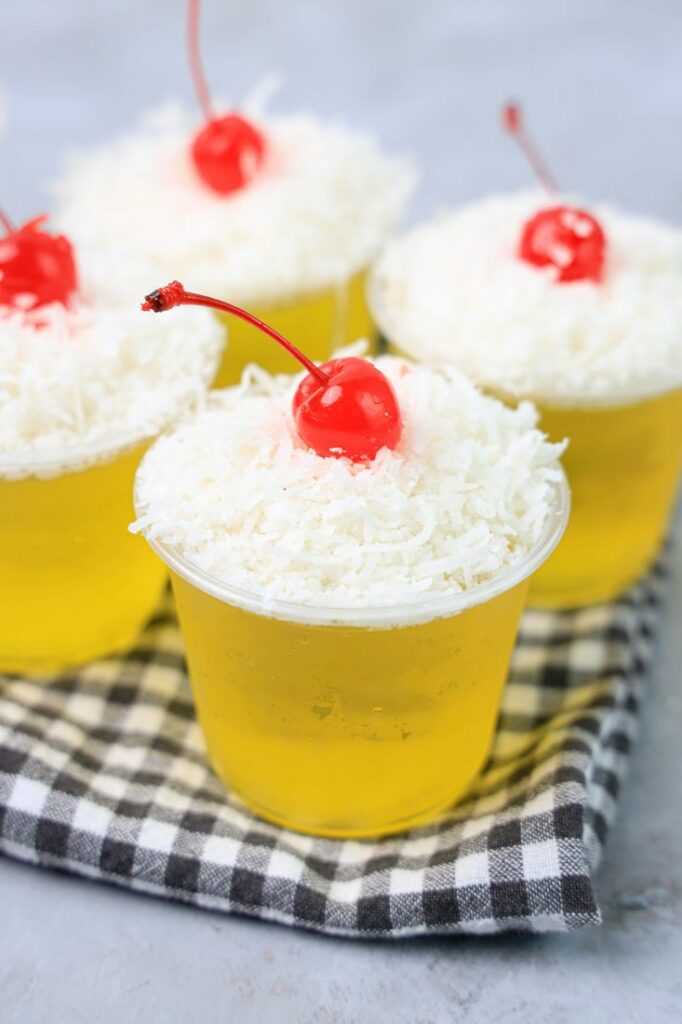 Pina Colada Jello Shot