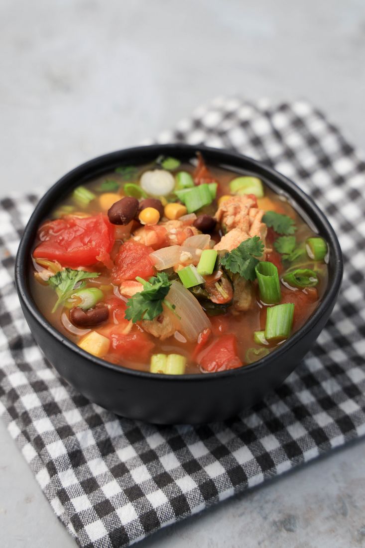 Instant Pot Baja Chicken Soup